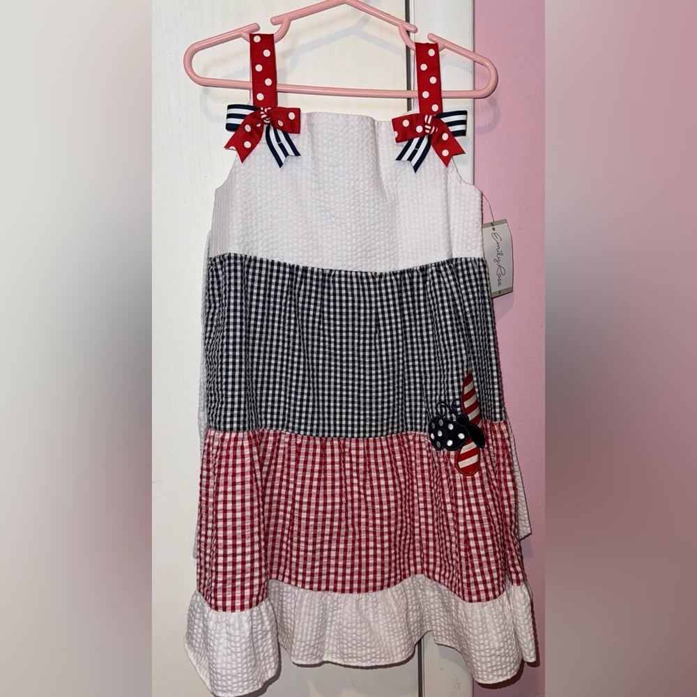 Red, White, and Blue Dress